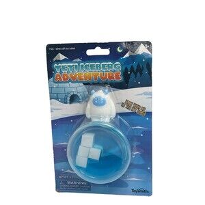 Toysmith YETI Iceberg Adventure Toy New in Box Play With Him In The Icy Slime